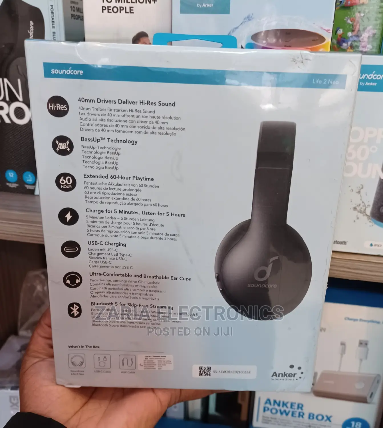Anker Wireless Headphones Life 2 Neo //Bluetooth
