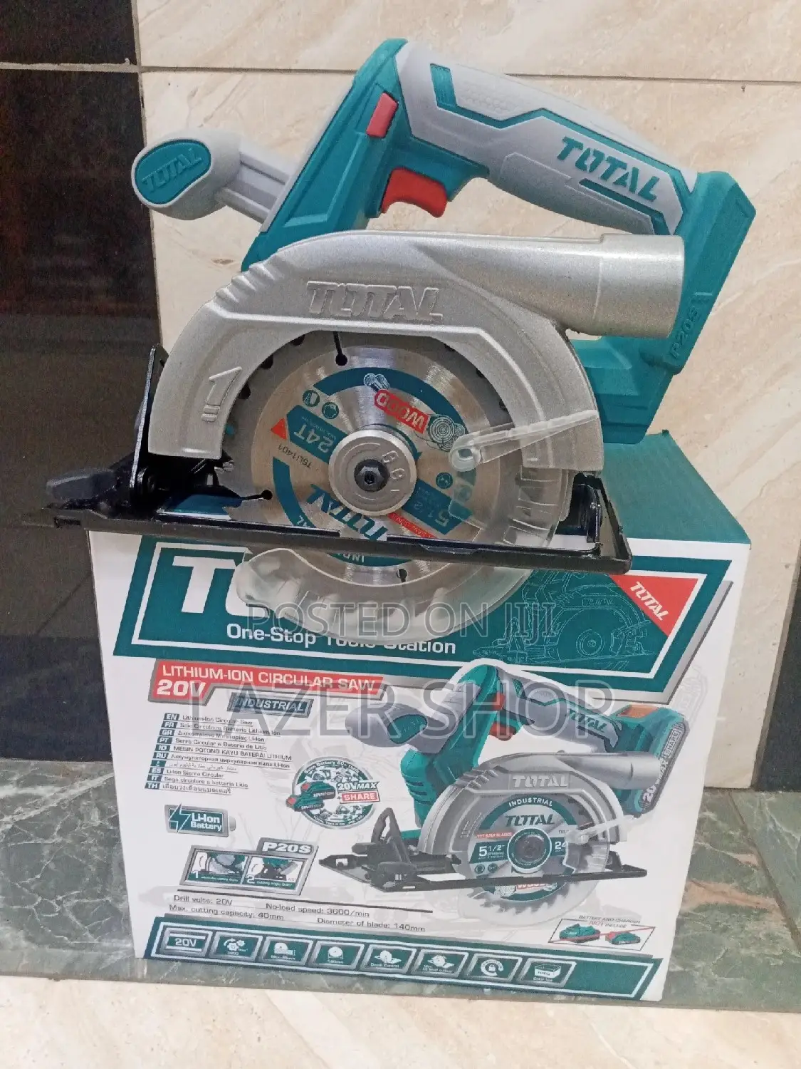 Portable Cordless Circular Saw,20v
