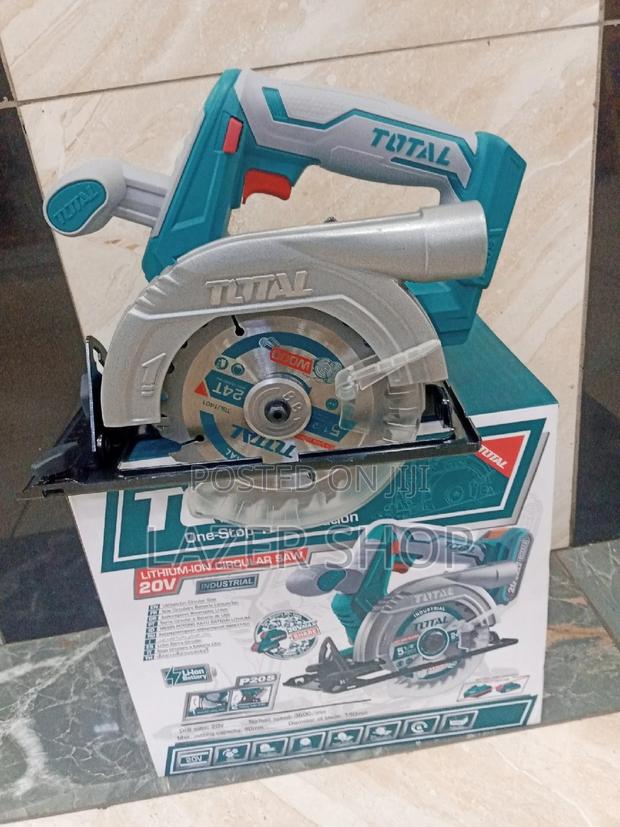 Portable Cordless Circular Saw,20v - thumbnail 3