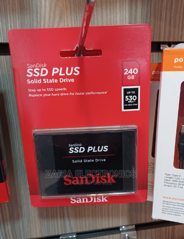Sandisk SSD Plus 240gb, Internal - thumbnail 2