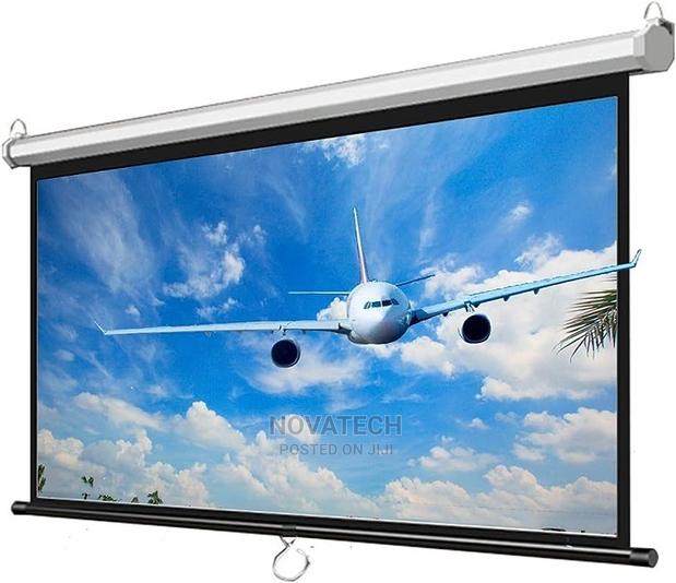 Techcom Auto Electric Projector Screen 240 X 240cm - thumbnail 3