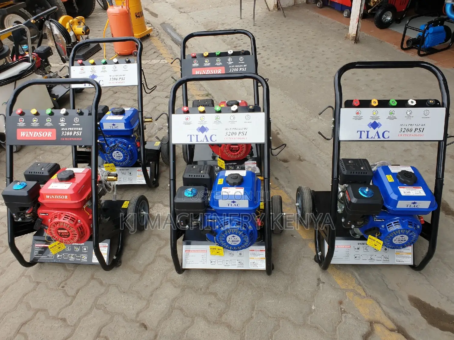 Special Offer On 3200psi Gasoline Carwash Machine