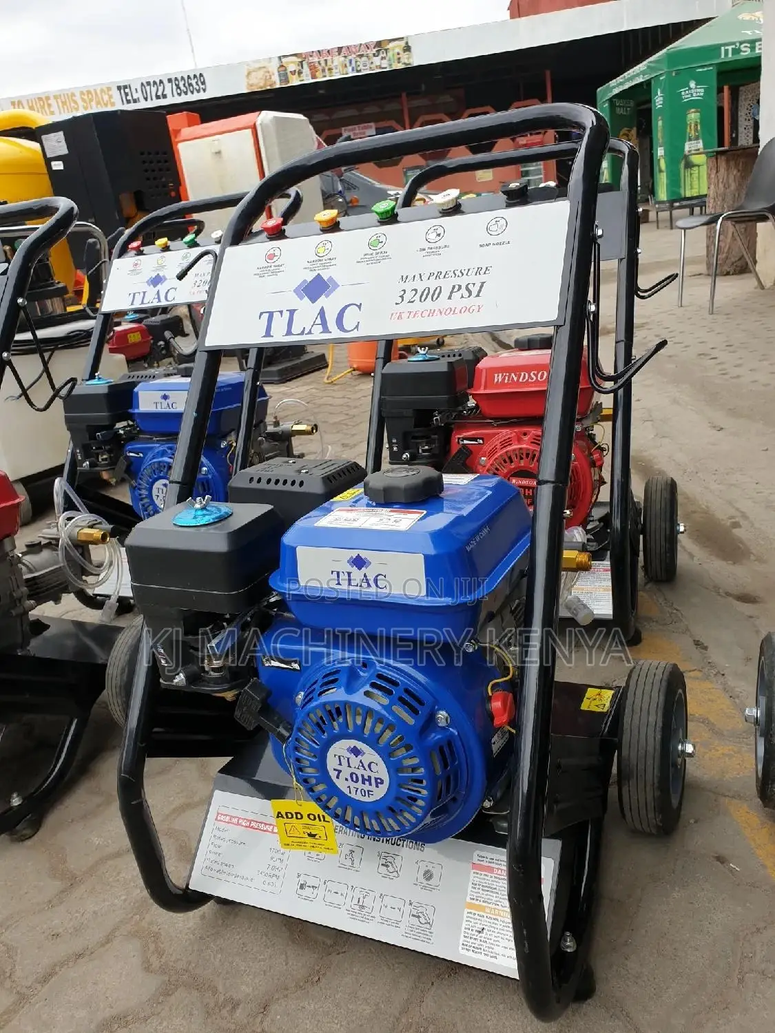 Special Offer On 3200psi Gasoline Carwash Machine