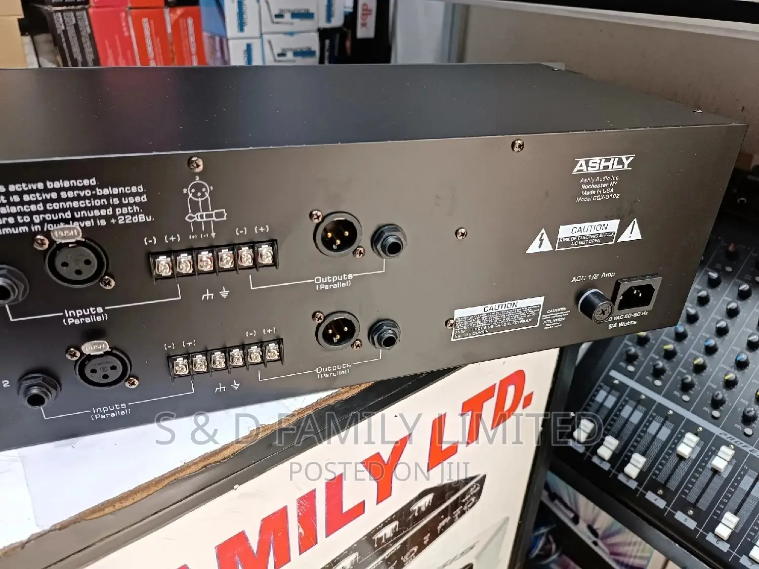 Ashly GQX-3102 Equalizer