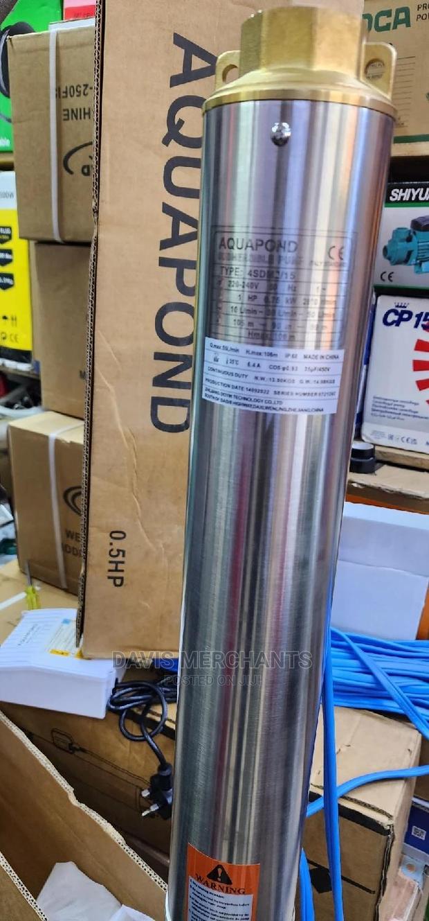 Submersible Water Pump With 106M Max Head