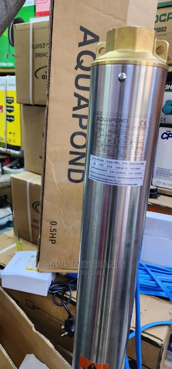 Submersible Water Pump With 106M Max Head