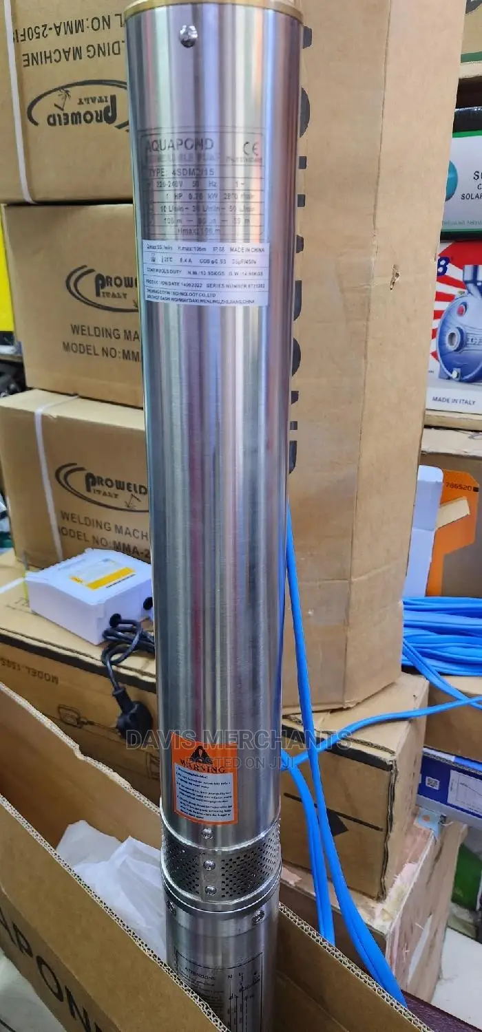 Submersible Water Pump With 106M Max Head