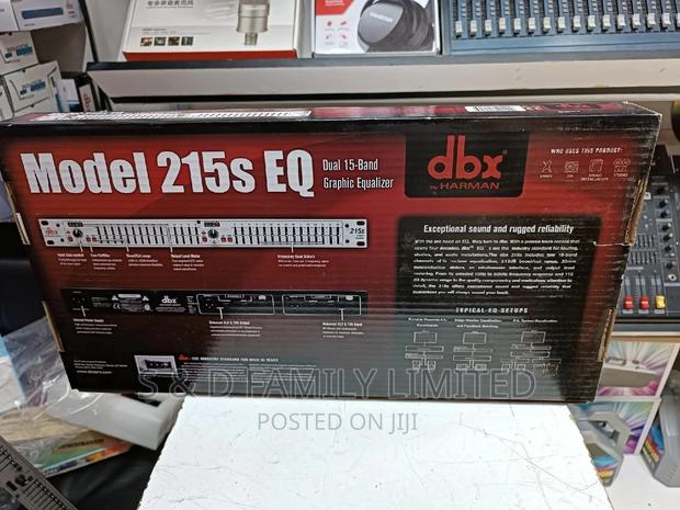 DBX Dual Band Equalizer 215s - main view