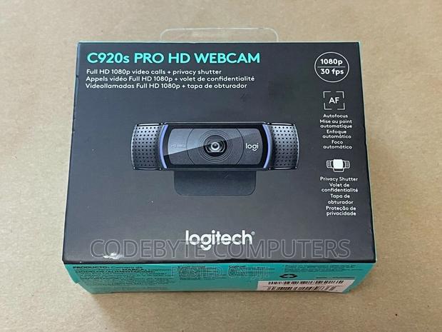 Logitech C920S HD Pro Webcam With Privacy Shutter - main view