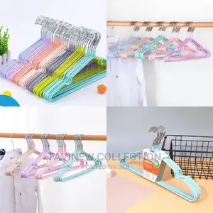 10pcs Metallic Clothes Hanger*