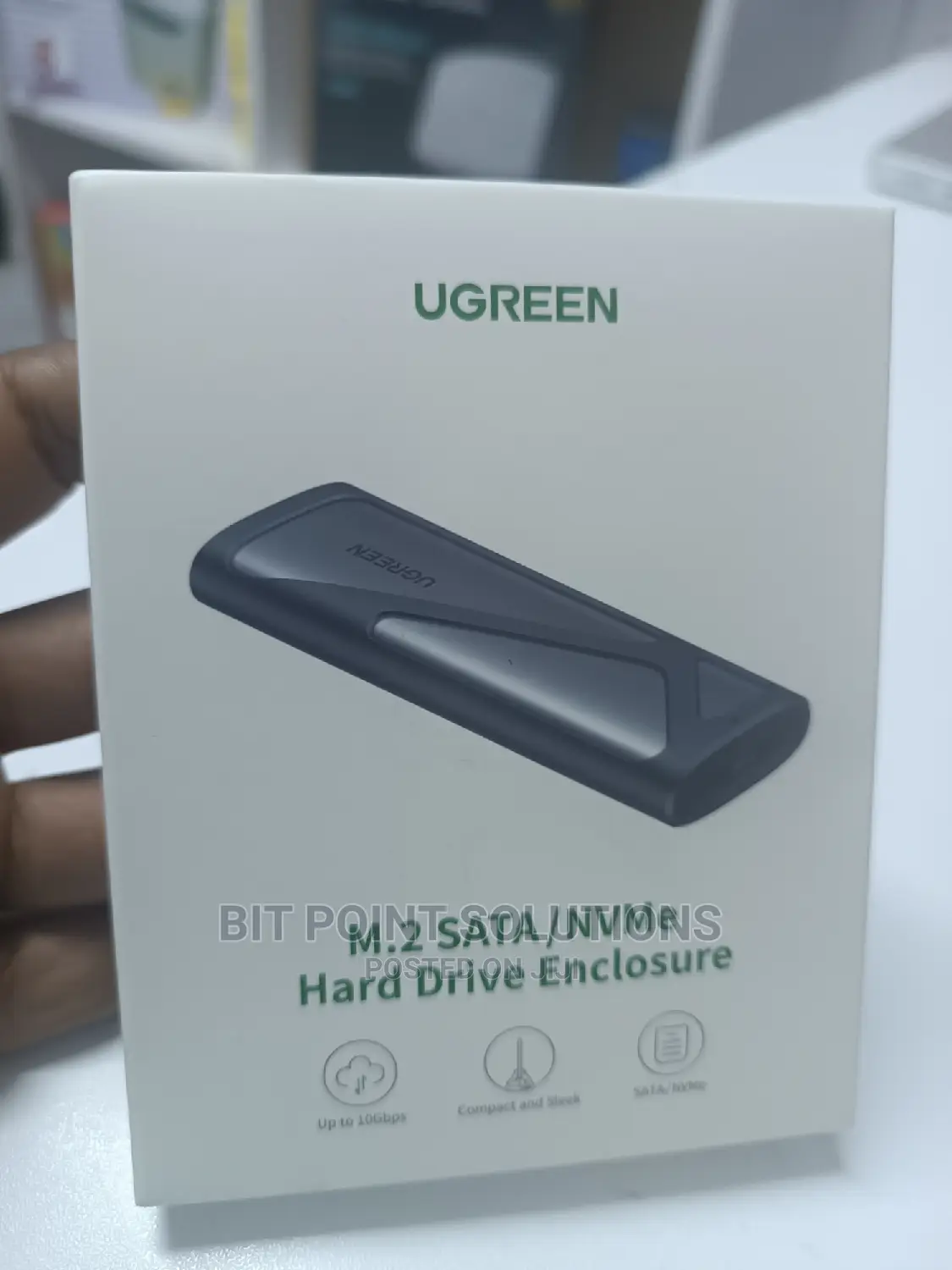 Ugreen Nvme/M.2 Sata SSD Enclosure (Cm400) '