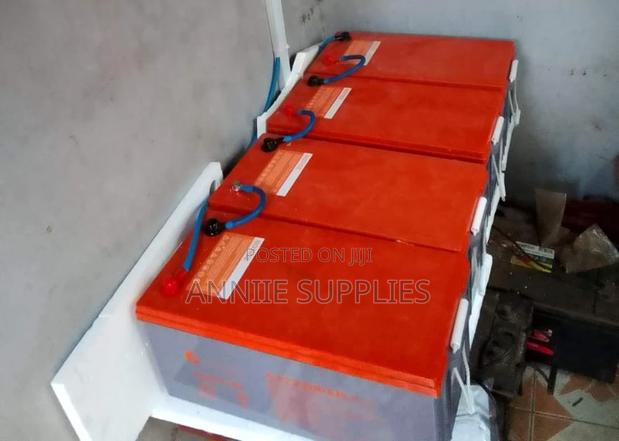 4 PCS 200ah/10hrs Felicity Gel Batteries Heavy Duty