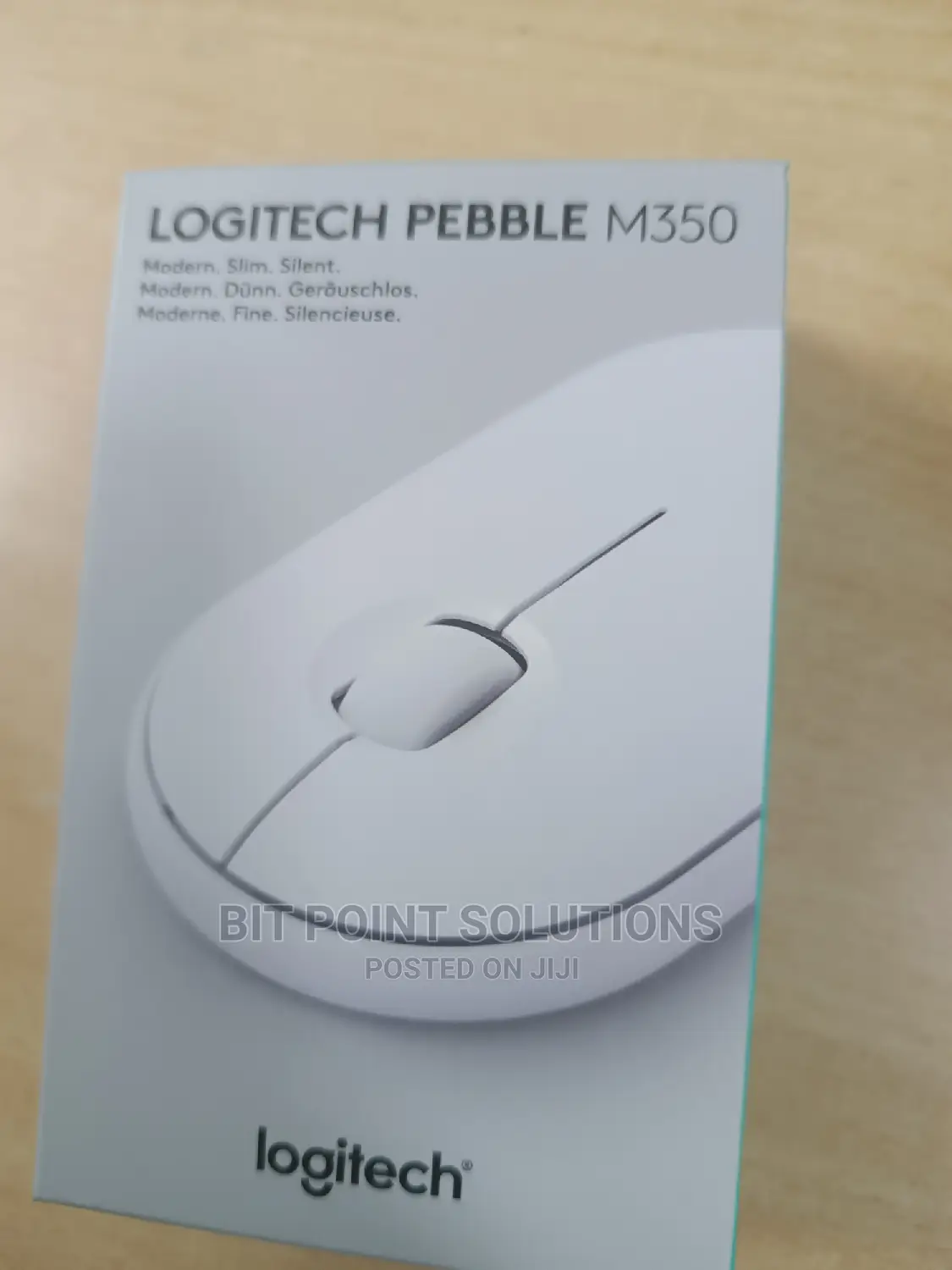 Logitech Wireless Mouse Pebble M350 Off-White