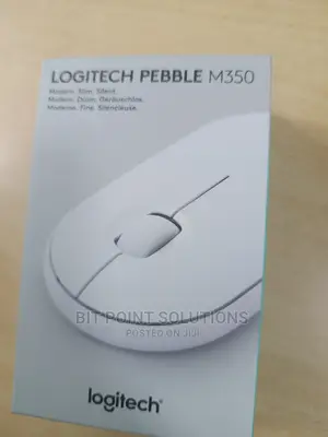 Logitech Wireless Mouse Pebble M350 Off-White