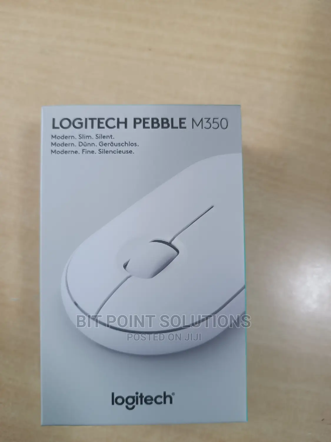 Logitech Pebble M350 Wireless Mouse (Modern,Slim, Silent)