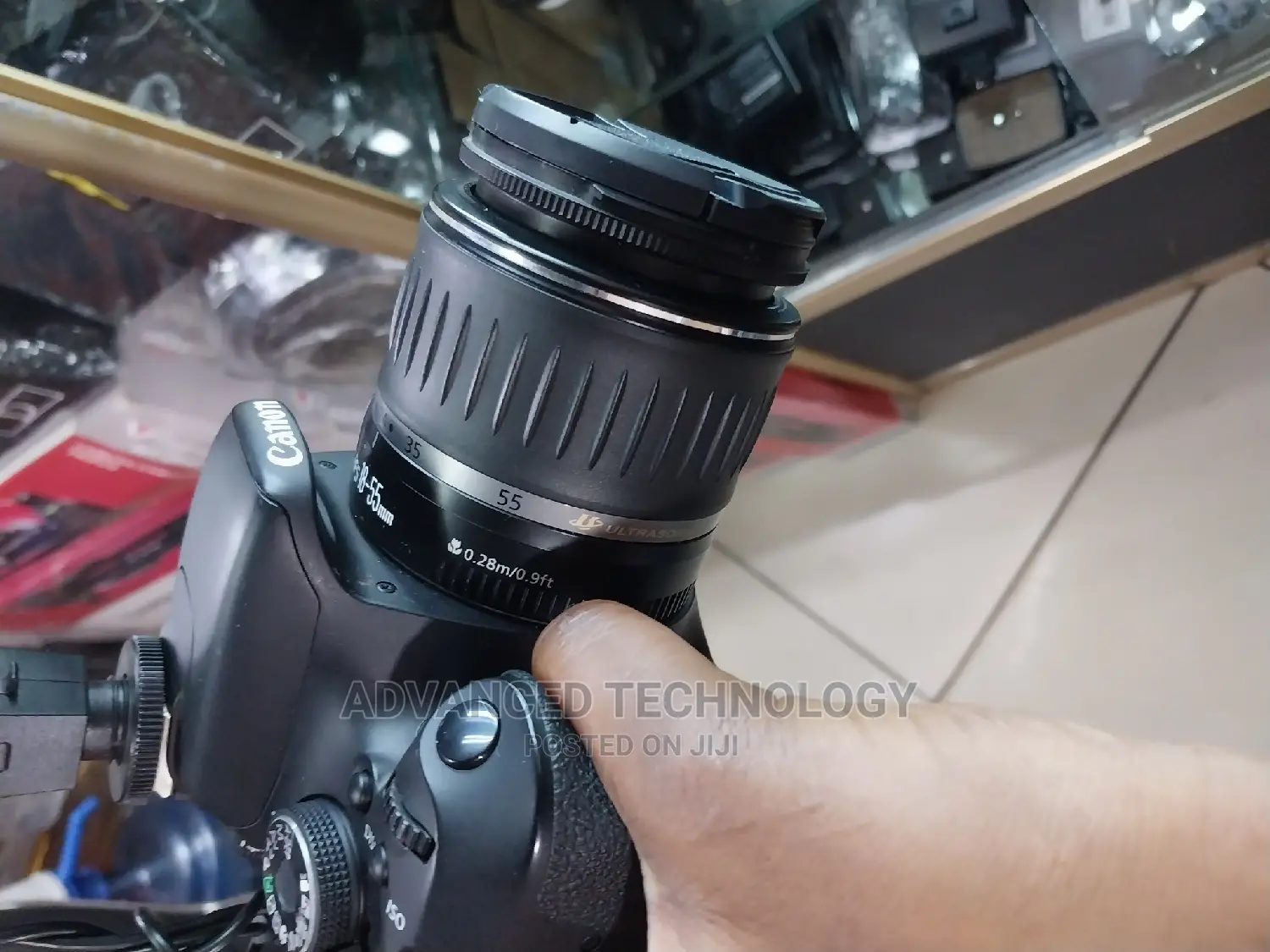 Exuk Canon Eos 600D With Lense Kit 18-55mm