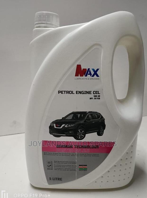 Max Petrol Engine Oil 5litres