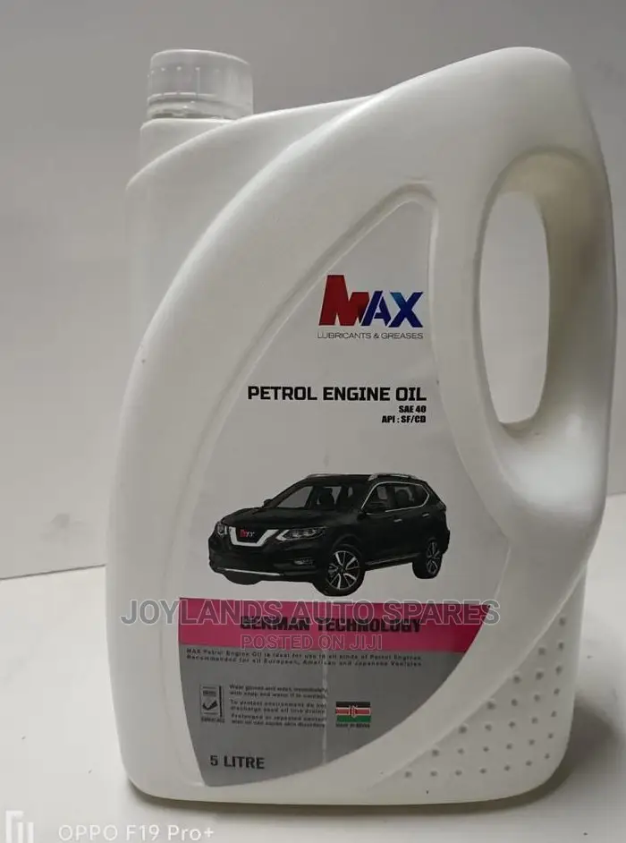 Max Petrol Engine Oil 5litres