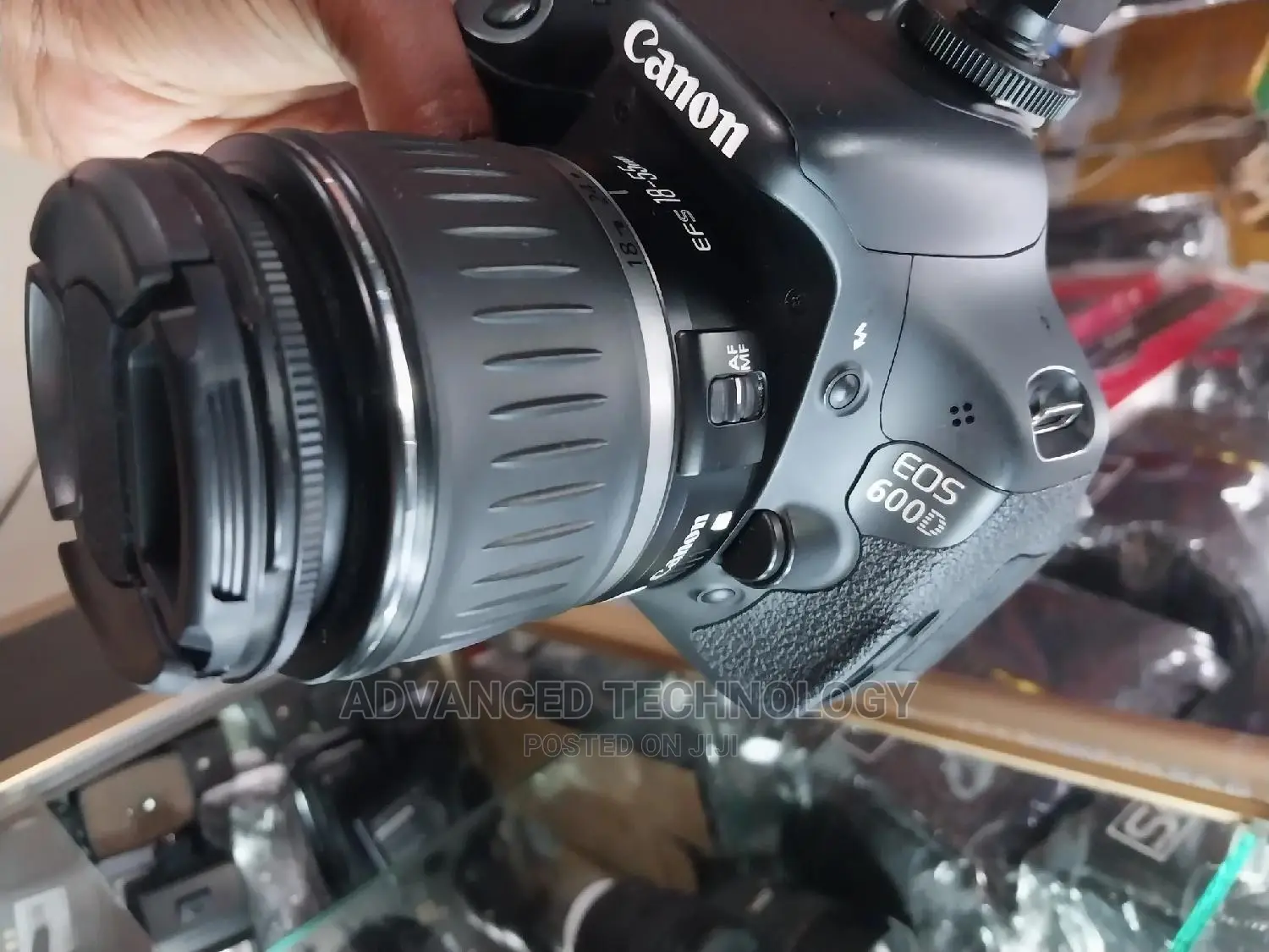 Exuk Canon Eos 600D With Lense Kit 18-55mm