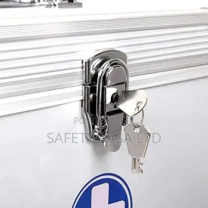 Aluminium First Aid Box With Single Lock System