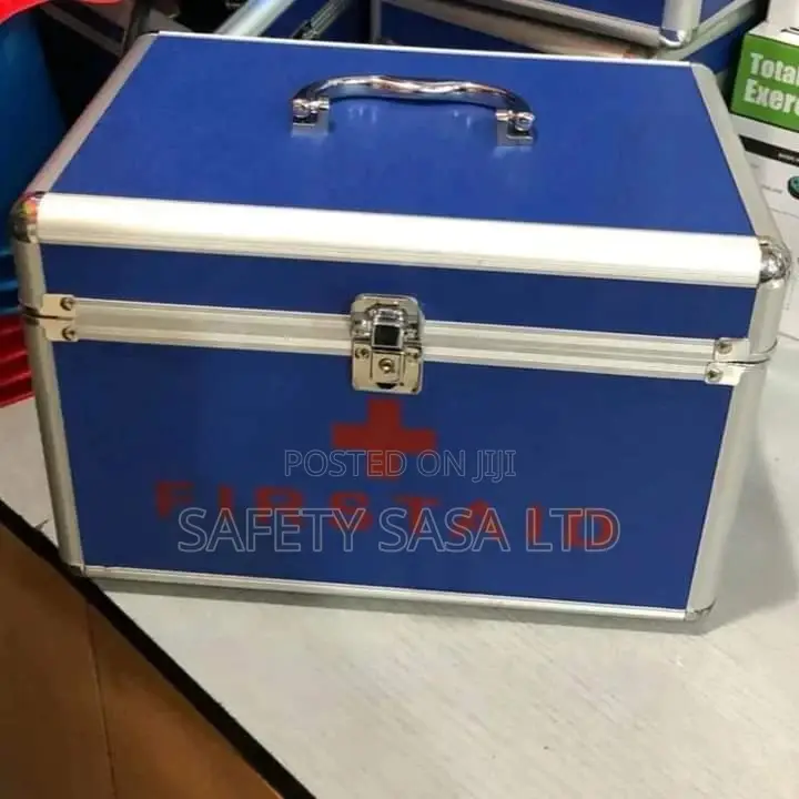 Aluminium First Aid Box With Single Lock System
