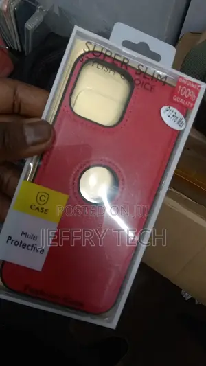 Leather Business Phone Case for iPhone 12 Pro Max Ant Red