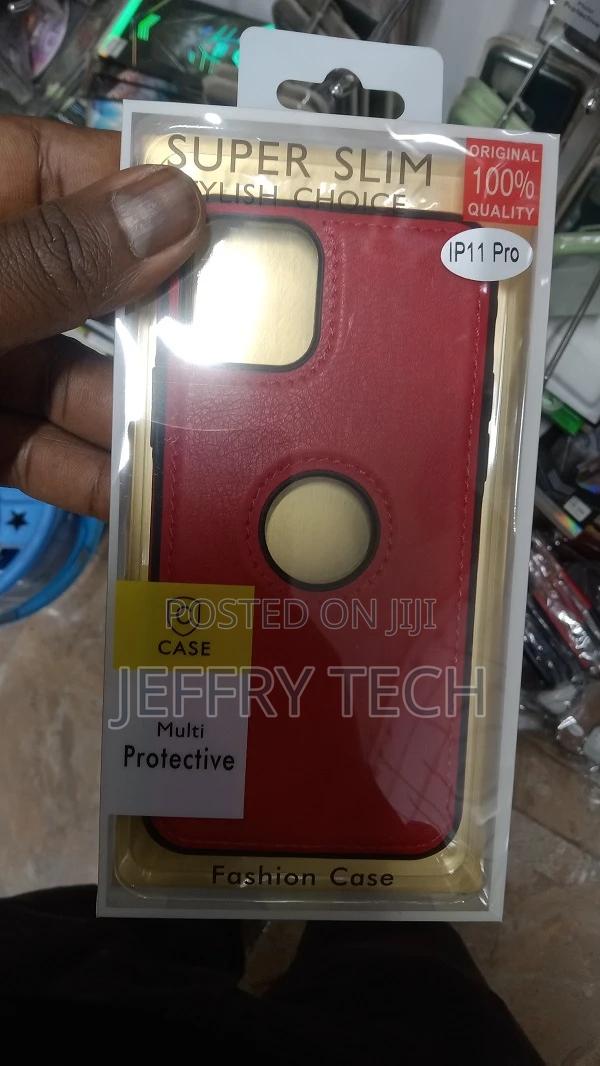 iPhone 11 Pro Red Back Cover Soft TPU Business Shell - main view