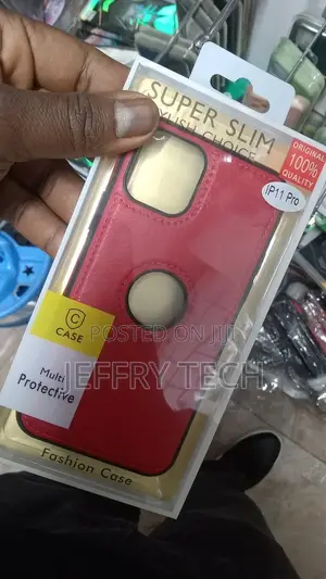 iPhone 11 Pro Red Back Cover Soft TPU Business Shell
