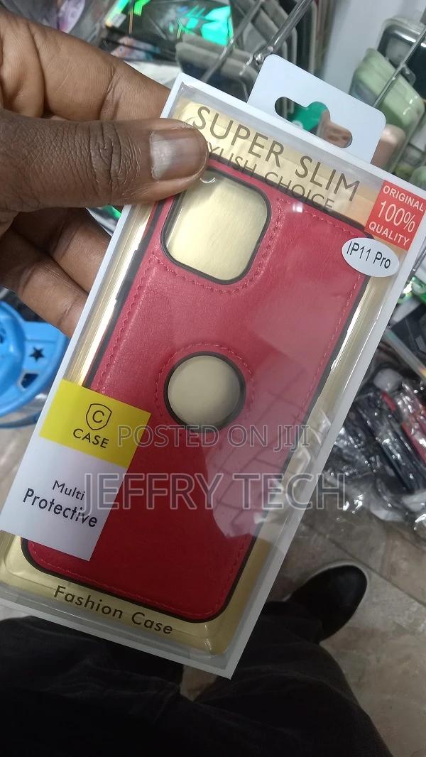 iPhone 11 Pro Red Back Cover Soft TPU Business Shell - thumbnail 3