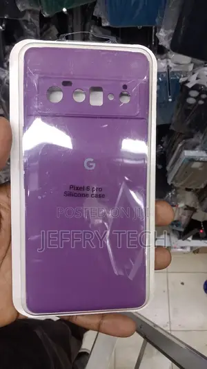Silicone Case Compatible With Google Pixel 6 Pro, Purple