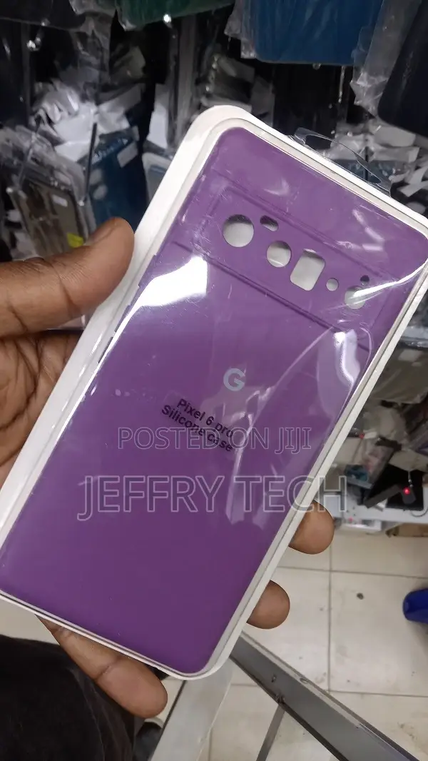 Silicone Case Compatible With Google Pixel 6 Pro, Purple