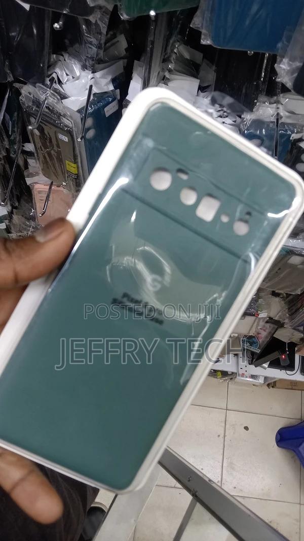 Google Pixel 6 Pro Case TPU Silicone Phone Cover Green - main view