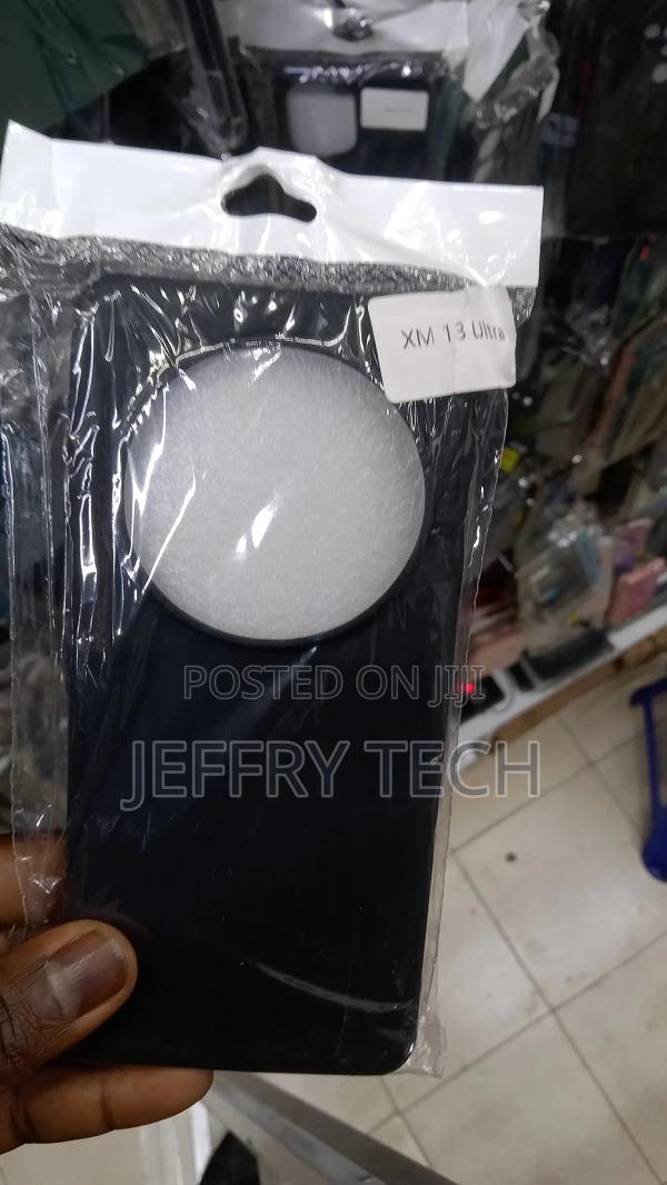 Xiaomi 13 Ultra Ultra Thin Phone Case, Gel Black Soft Sili