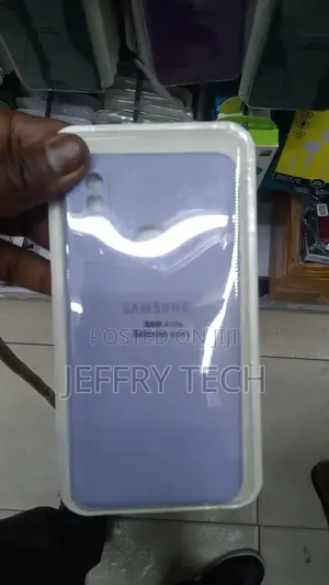 Luxury Silicone Case for Samsung Galaxy A10s - Purple