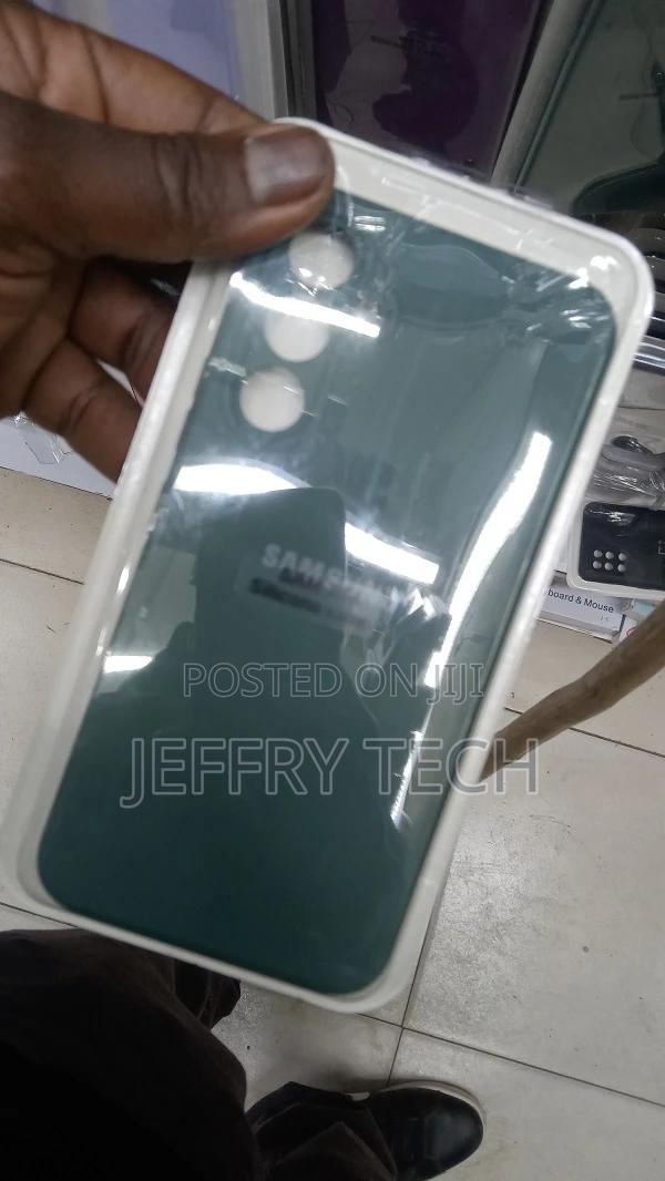 (Samsung Galaxy A54) Shockproof Silicone Back Cover Case Wit - thumbnail 3