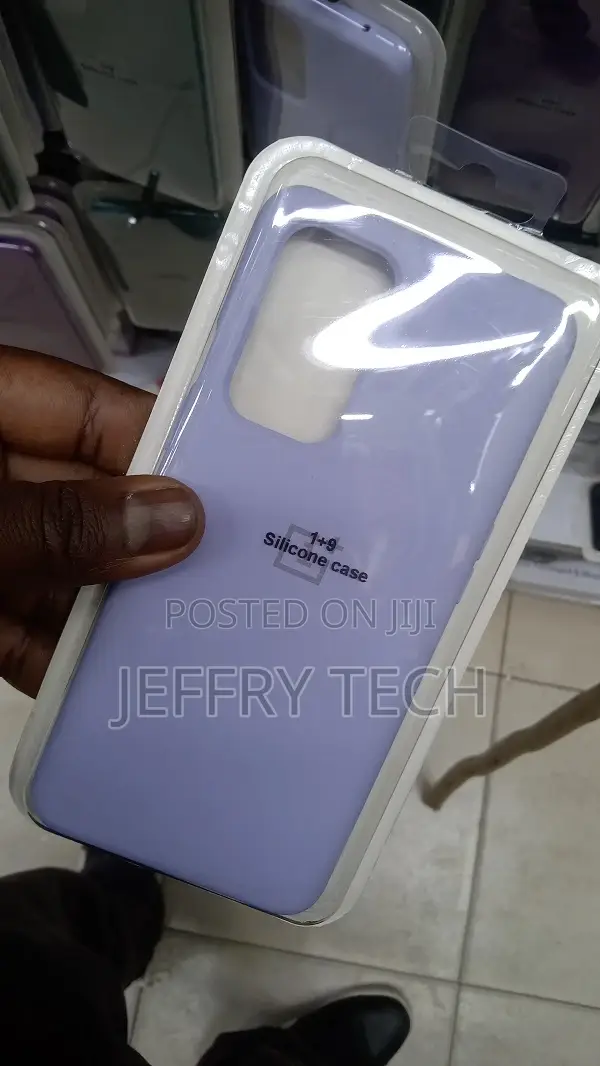 Purple Cover Silicone High Protection Case for Oneplus 9