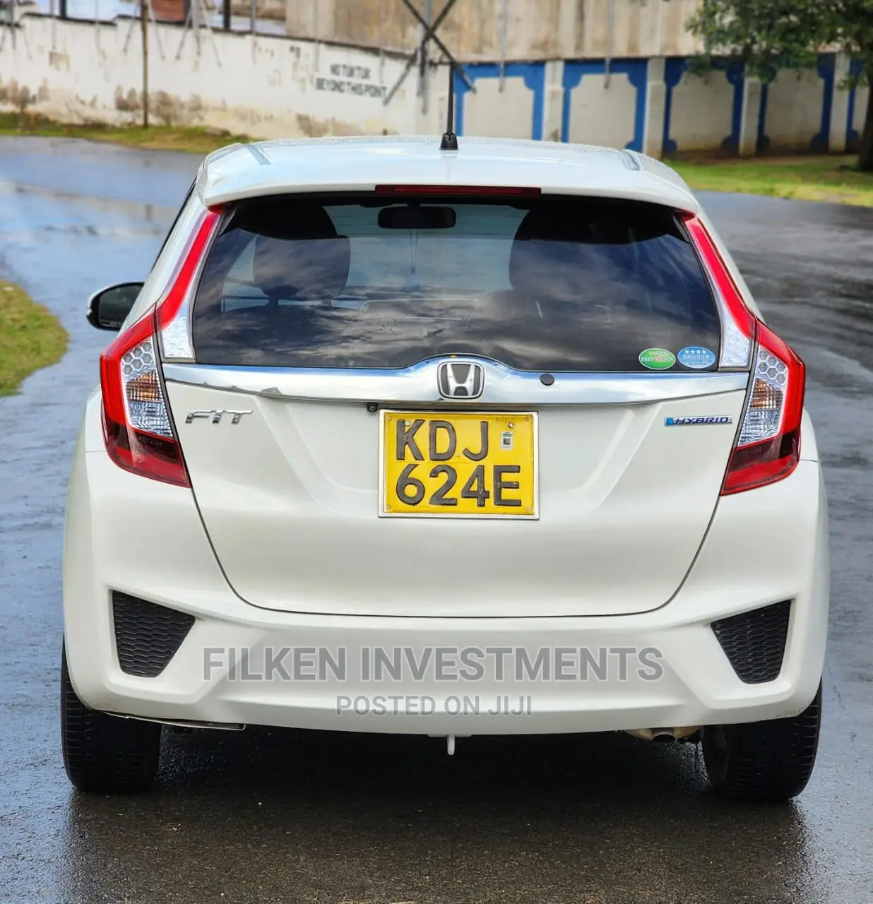 Honda Fit 2015 White
