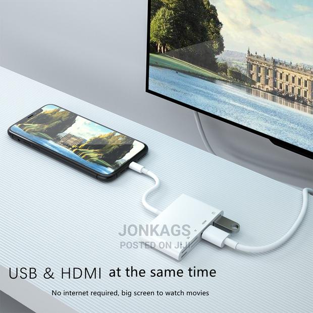 Apple Lighting to HDMI+USB+SD+Micro SD + Apple Lighting - thumbnail 4