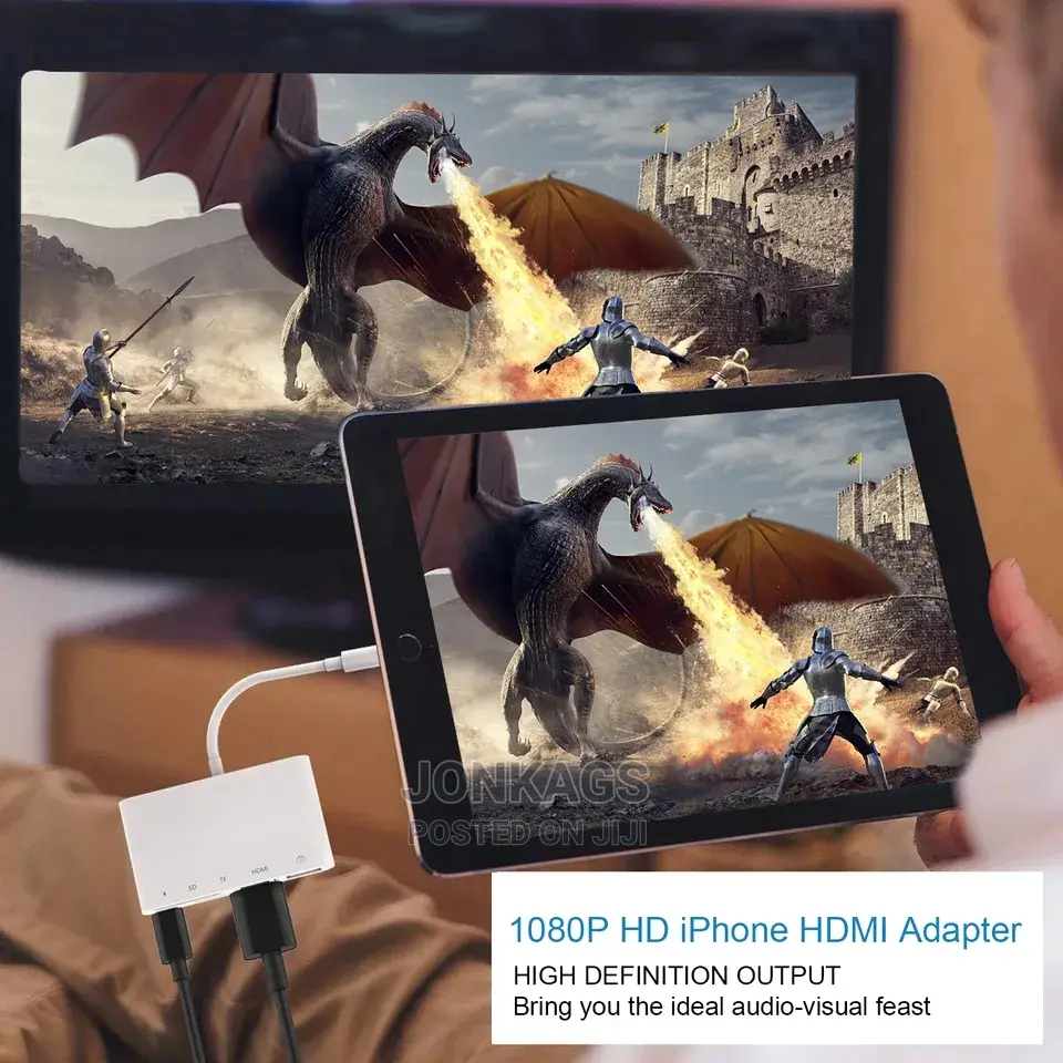 Apple Lighting to HDMI+USB+SD+Micro SD + Apple Lighting