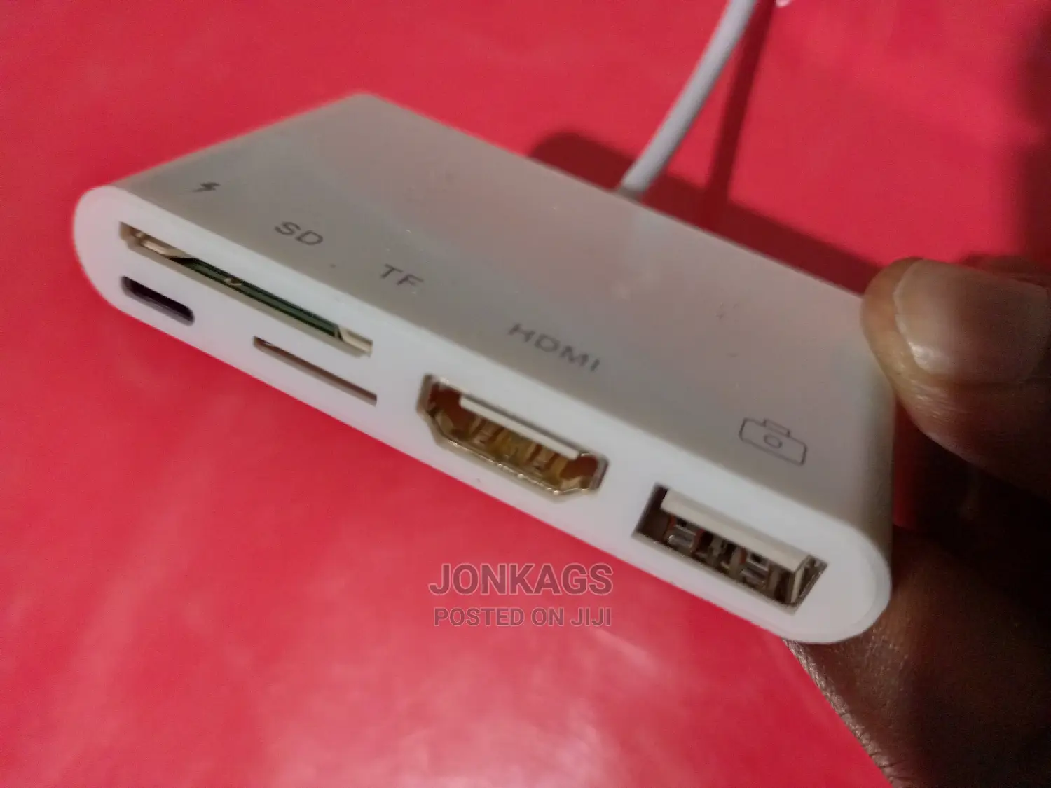 Apple Lighting to HDMI+USB+SD+Micro SD + Apple Lighting