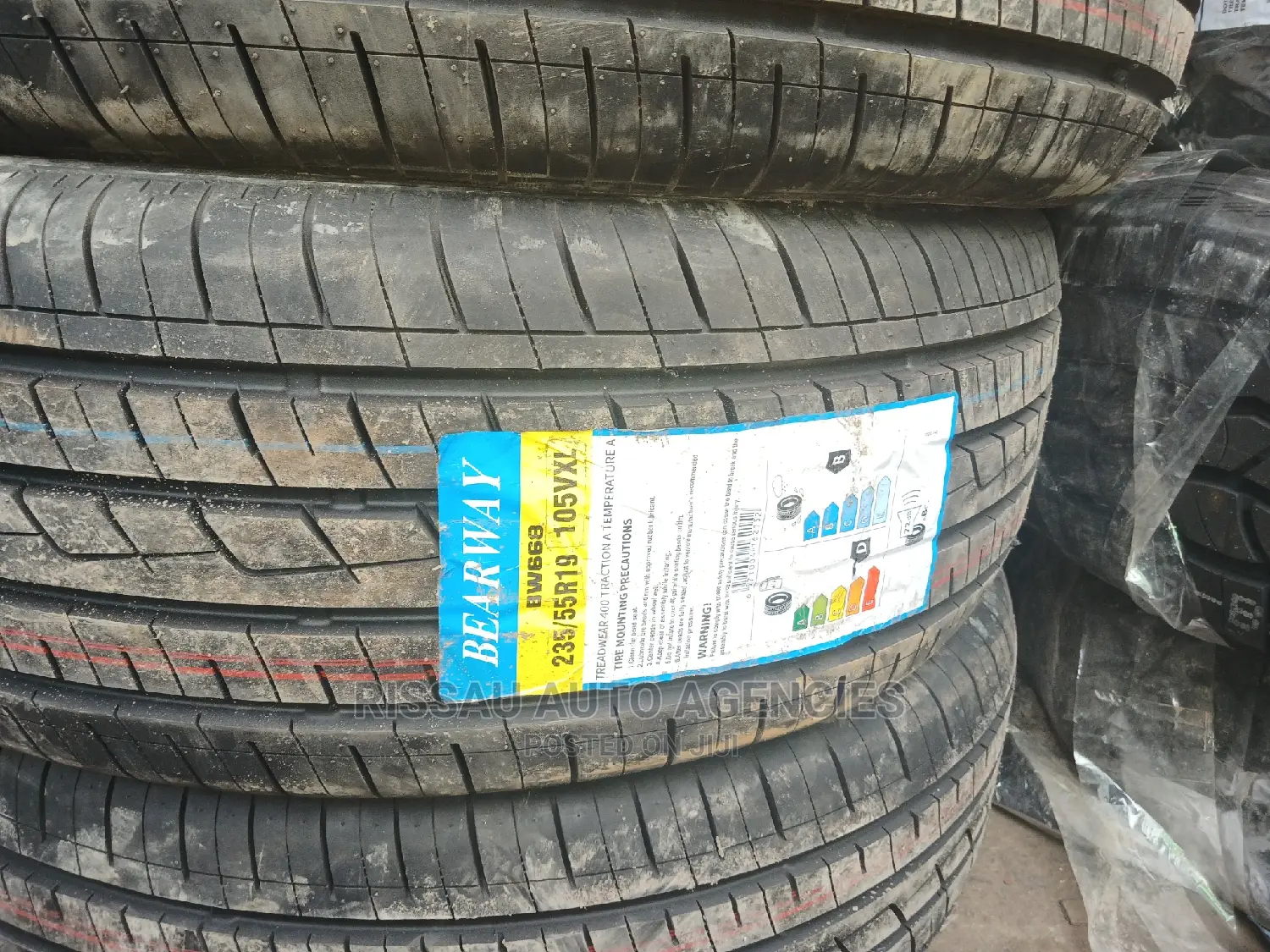 235/55 R 19 Bearway Highway Terrain Tyres.