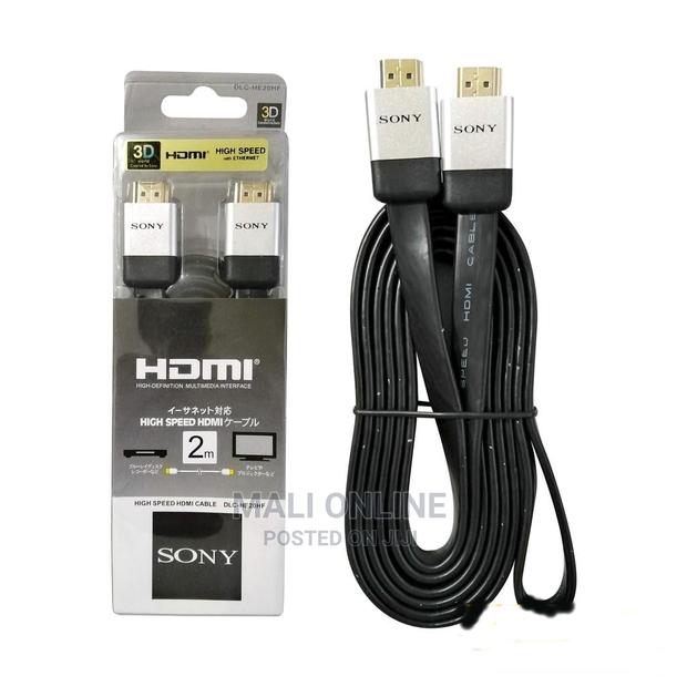Sony 2 Metres HDMI to HDMI 3D High Speed HDMI Cable