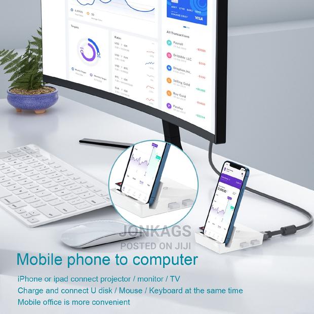 Apple Lighting 6 In 1 Hub: USB+HDMI+Lighting+LAN+SD+Microsd - thumbnail 12