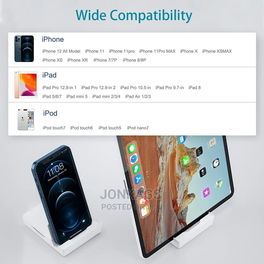 Apple Lighting 6 In 1 Hub: USB+HDMI+Lighting+LAN+SD+Microsd