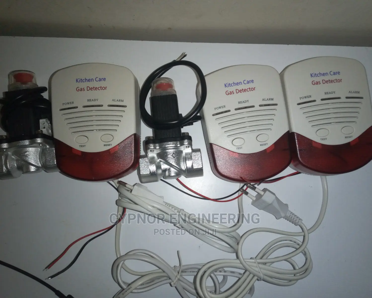 Kitchen Gas Leak Sensor With Valve