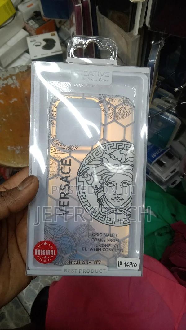 Versace Logo iPhone 14 Pro Case - main view