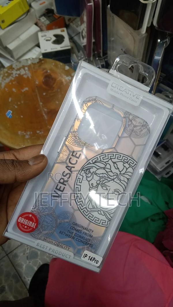 Versace Logo iPhone 14 Pro Case - thumbnail 3