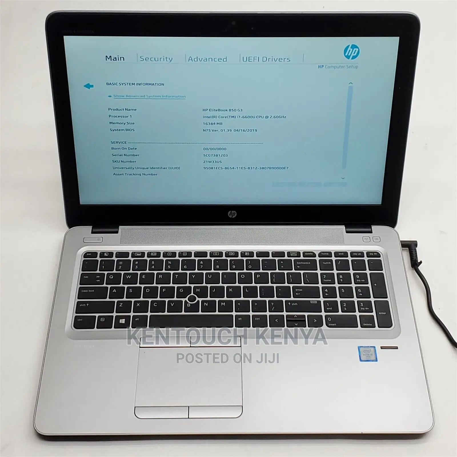 Laptop HP EliteBook 850 G3 8GB Intel Core I5 SSD 256GB