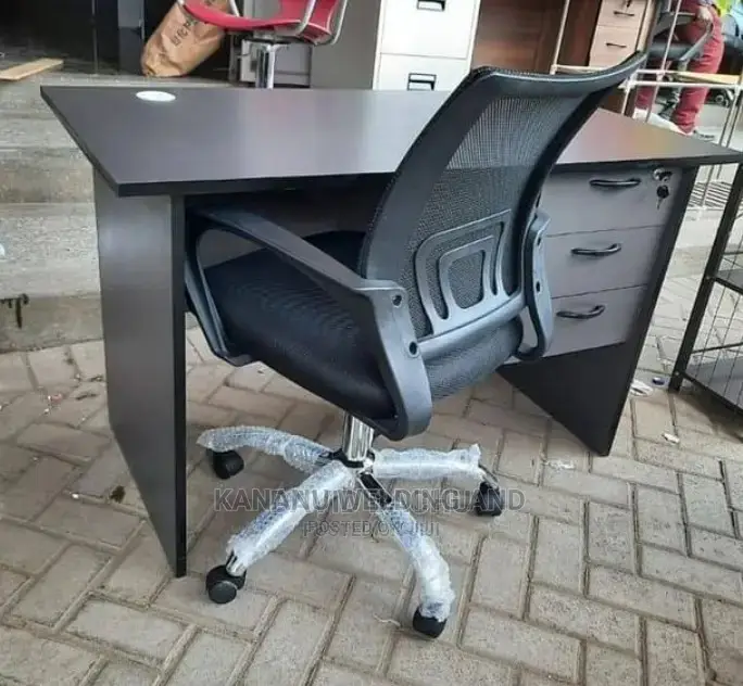 Office Desk Plus Office Chair