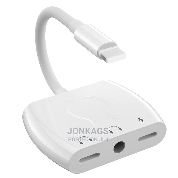 Lighting to Apple Audio Port+Audio Jack+Lighting Charging